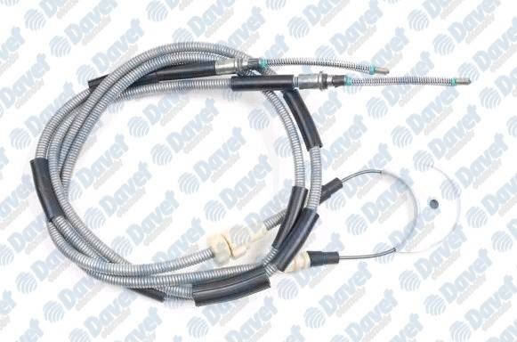 CAVO 4602235 El Fren Teli Arka Escort - Orion 1.4 - 1.6 Diesel 86 - 90 (2945/1265+1140mm)  ####